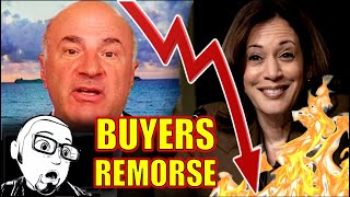 Kevin O'Leary SLAMS Kamala as she SINKS in Polls!