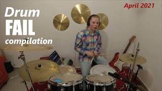 Drum FAIL compilation April 2021 | RockStar FAIL