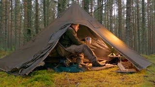 Wild Camping in the OneTigris Iron Wall tent