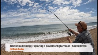 Adventure Fishing | Exploring a New Beach | Torcross | South Devon #ukbeachfishing #ukshorefishing