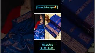 #kalyanicottonsaree #latagadwalpaithani #quality #trending #trendingshorts #samrithi'sboutique 🥰🥰