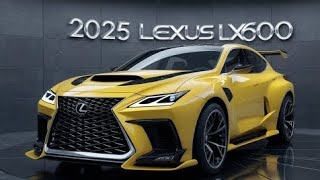 2025 Lexus LX600-The Grand King SUV of the City