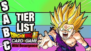 Dragon Ball Super Card Game! WILD RESURGENCE! BT21  - Leader Tier List