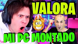 RUBIUS REACCIONA😱a mi MONTAJE DE PC. ❤️GRACIAS🙏🏼 #gaming  #elrubiusomg  @elrubiusOMG @elrubius