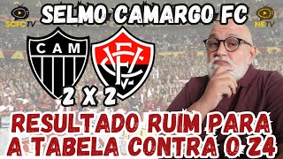 🌵ATLÉTICO 2 X 2 VITÓRIA 🪗 RESULTADO DEIXA O RUBRONEGRO NO Z4🚨