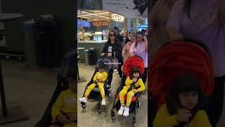 #KapilSharma got snapped with his wife and kids at the airport! #shortsvideo