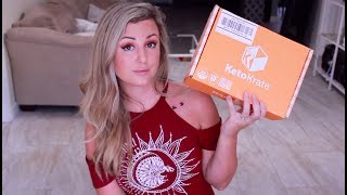 TRYING KETO SNACKS | HONEST KETO KRATE REVIEW