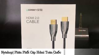 Trên Tay Cáp HDMI 2.0 Sợi Carbon Cao Cấp Nhất Hiện Nay - 4K UHD + HDR | UGreen HD131