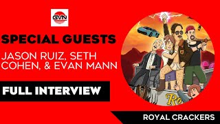 Exclusive Interview with Jason Ruiz, Seth Cohen, and Evan Mann from Royal Crackers