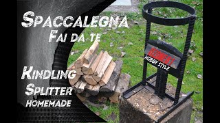 Spaccalegna Fai da Te - Kindling Splitter Homemade