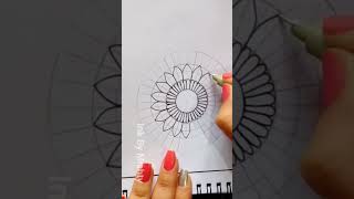 Mandala art for beginners | mandala art | shorts | youtube shorts