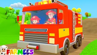 roues sur le camion de pompiers et plus de comptines et de chansons pour bébés