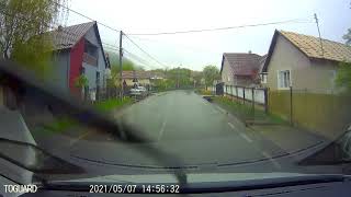 RO | DC21 Moigrad-Porolissum to Complexul Arheologic Daco-Roman Porolissum (SJ) | Dash Cam 07/05/21