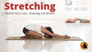 Stretch Your Lats - Doorway Lat Stretch