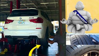 The BEST Tire Upgrade For Your BMW X3M Competition!