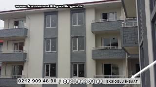 KARASU SATILIK YAZLIK DAİRE HASAN EKŞİ KONAKLARI İÇ VE DIŞ CEPHE