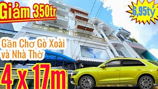 Bán nhà hẻm 146 Gò Xoài Bình Tân, 68m², 5 tầng. Hẻm 8m đường Gò Xoài (gần Tân Kỳ Tân Quý)