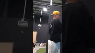 Golf Indoor Practice Session #golf #drone