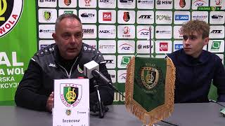 📺 Konferencja prasowa po meczu Stal Stalowa Wola - Czarni Połaniec