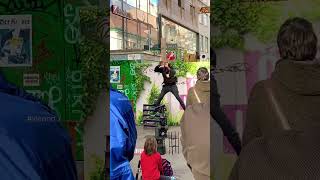 ACROBAT fails in his attempt !!! #vienna #austria #marihilferstrasse #subscribe #trump #funny