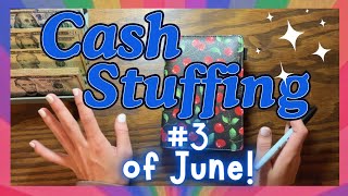 Cash Stuffing my last paycheck of JUNE!!☀️ ~Low income~SAHM~