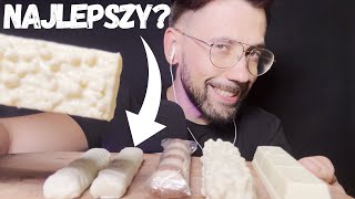 WIELKI TEST BATONÓW BIAŁYCH 🍫 | MUKBANG | ASMR po polsku