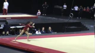 2014 Gymnix Junior Cup Rose Woo FX