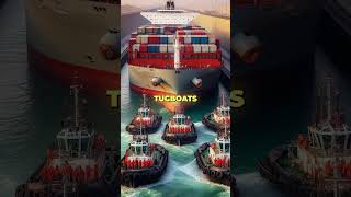 The Ever Given Suez Canal Blockage #youtubeshorts  #shorts