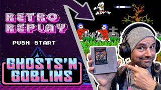 Let's play Ghosts 'N Goblins for the original Nintendo in today's RetroReplay.