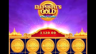 Elephant gold big win