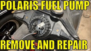 Polaris Axys Fuel Pump Removal and Fuel Sock Replacement