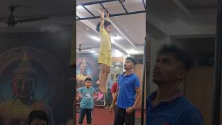 Hanging #yoga #viral #trending #new #challenge #trendingshorts #acro #art #workout #pushpa #song