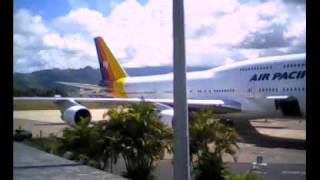 air pacific 747 at nadi