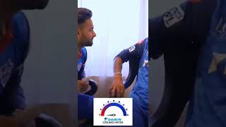 Shikhar dhawan advice rishabh pant #shorts