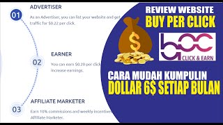 REVIEW WEBSITE PENGHASIL DOLLAR GRATIS [BUY PER CLICK]