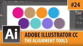 Adobe Illustrator Creative Cloud - The Alignment Tools - Episode #24