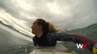 Justine Dupont Paddles into Basque Country