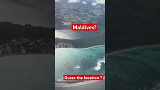 Lakshadweep or Maldives or Caribbean - guess the location #birdeyeview