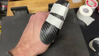 How to make a DIY Finger / Thumb GUARD (brace) out of KYDEX