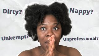 MY NIGERIAN BOSS CALLED MY 4C NATURAL HAIR UNKEMPT | OFE AKWU (Palmnut soup) MUKBANG |Emotional rant