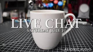 Live Chat | Saturday July 27