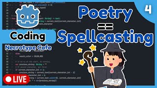 [Godot 4] A Poetry Spell System for Typing Game