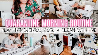 QUARANTINE MORNING ROUTINE 2020 | MOM OF 2 | PRODUCTIVE SCHEDULE