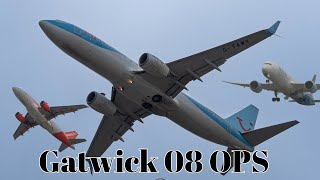 Gatwick Plane Spotting | Overhead | Runway Views