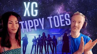 BASS STANDS OUT | Our Reaction to XG - Tippy Toes