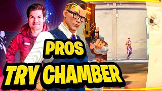 Valorant Pros Try Chamber First Time! (AverageJonas, Asunaweeb)