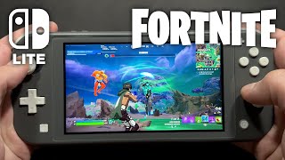 Fortnite on Nintendo Switch Lite #684