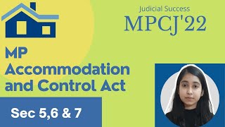 MADHYA PRADESH ACCOMMODATION CONTROL ACT 1961