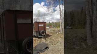 Homemade livestock trailer for sale