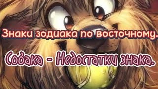 Знаки зодиака по восточному. Собака - Недостатки знака.